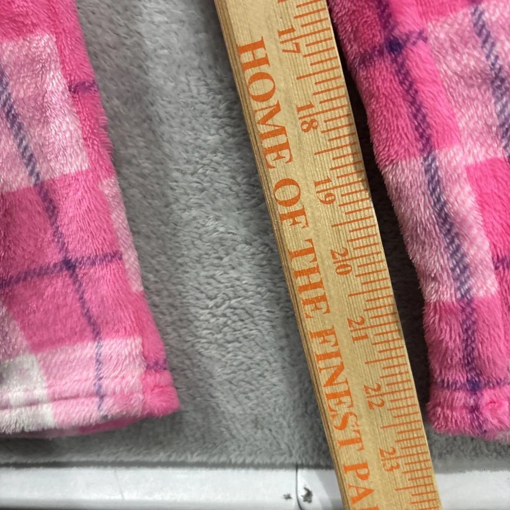 Eddie Bauer Set of 2 Pajama Shirt Pants Girls Kids M Pink White Lounge